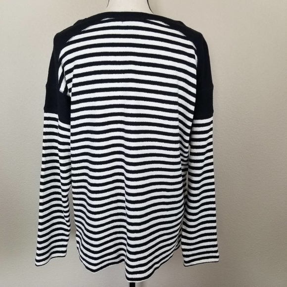 Chaps French Terry Striped Tunic - Picture 3 of 6